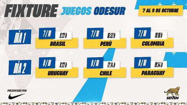 Los Pumas 7s listos para los “Juegos Odesur”