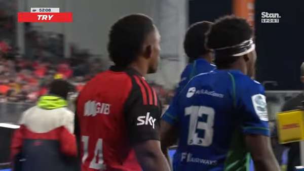 Todos los tries de Sevu Reece en el Super Rugby Pacific 2022