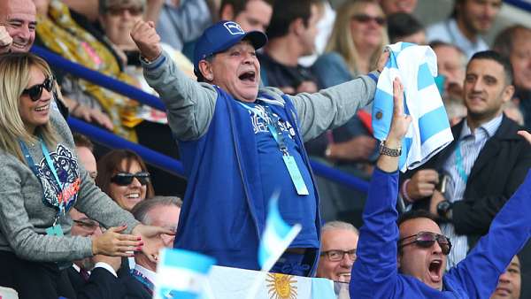 El show de Diego Maradona en la RWC 2015