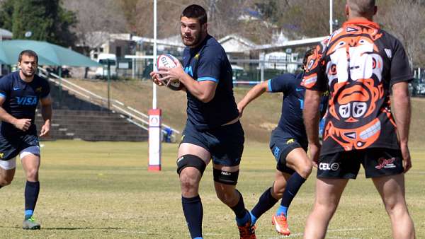 Los Pumas ya se entrenan en Johannesburgo